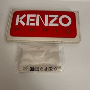 KENZO PARIS Sunglasses Case Pouch W/ Glasses Pouch